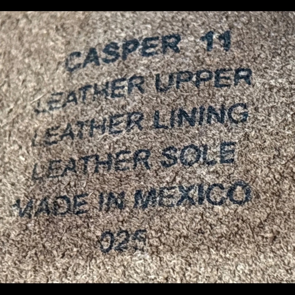 CASPER FREEBIRD BY STEVEN BLACK DISTRESS SIZE 11 - Picture 6 of 10